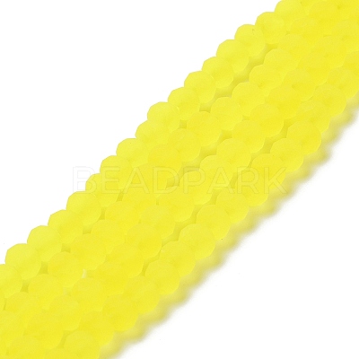 Transparent Glass Beads Strands EGLA-A044-T3mm-MD29-1