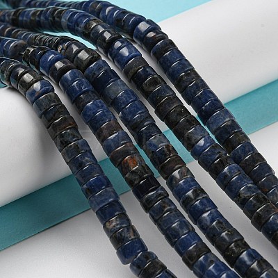 Natural Dumortierite Beads Strands G-M420-A01-01-1