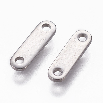 Tarnish Resistant 201 Stainless Steel Chain Tabs STAS-L234-009P-1