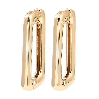 Brass Hoop Earrings EJEW-I289-05KCG-1