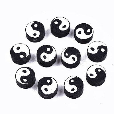 Handmade Polymer Clay Beads X-CLAY-T016-65A-1