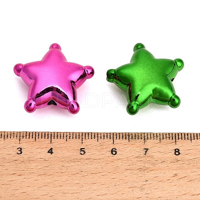 UV Plating Acrylic Beads AC-CBAEEF4-09-1