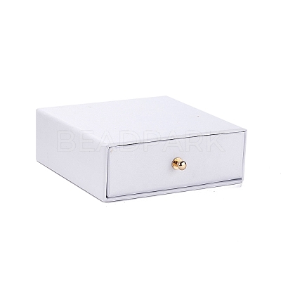 Square Paper Drawer Jewelry Set Box CON-C011-03B-07-1