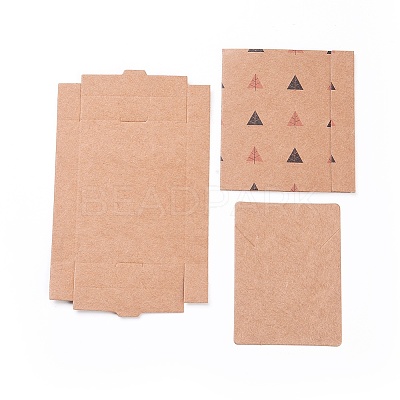 Kraft Paper Boxes and Necklace Jewelry Display Cards LS-CON-L016-B02-1