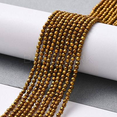 Electroplate Glass Beads Strands LS-GLAA-H021-01A-FP04-1