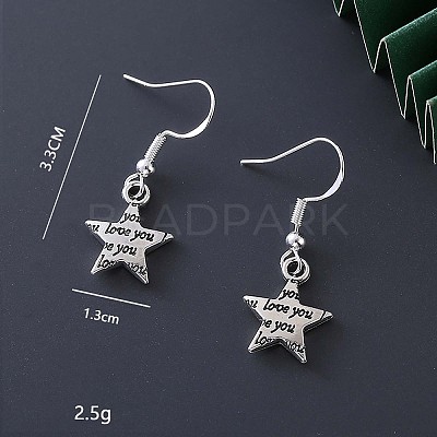 Brass & Alloy Dangle Earrings FS-WG95800-08-1
