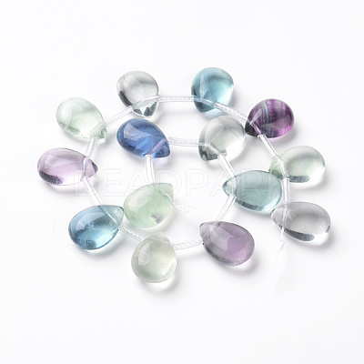 Natural Fluorite Beads Strands G-L527-11B-1