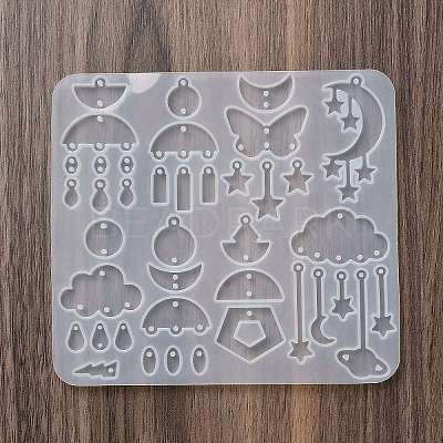 Earrings Pendants DIY Silicone Mold X1-DIY-Q033-07A-1
