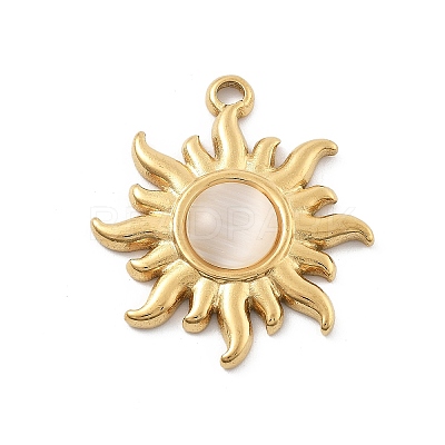 Natural Stone Pendants STAS-D300-02G-10-1