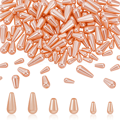 120Pcs 3 Styles ABS Plastic Imitation Pearl Beads FIND-GA0006-90-1