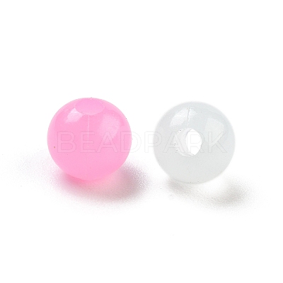 Imitation Jelly Plastic Beads X-KY-L082-01A-1
