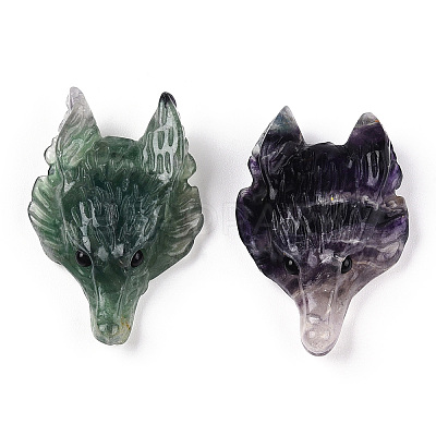 Natural Fluorite Pendants G-S336-69A-1
