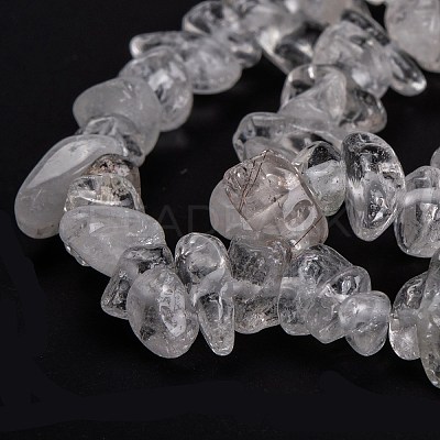 Natural Quartz Crystal Beads Strands LS-G-F703-03-1