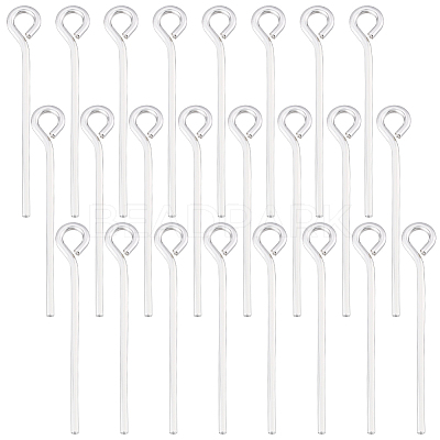 100Pcs Brass Eye Pins KK-BBC0024-76A-1