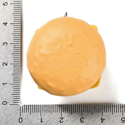 Resin Imitation Food Pendants RESI-Z025-01C-1