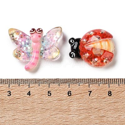 Transparent Resin Cabochons CRES-L050-01A-1