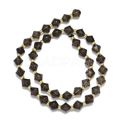 Natural Smoky Quartz Beads Strands G-I376-B26-01-1