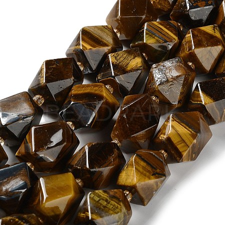 Natural Tiger Eye Beads Strands G-C182-27-02-1