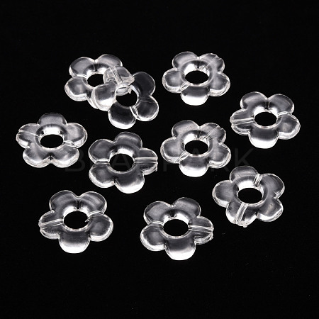 Transparent Acrylic Bead Frames TACR-S154-29B-01-1