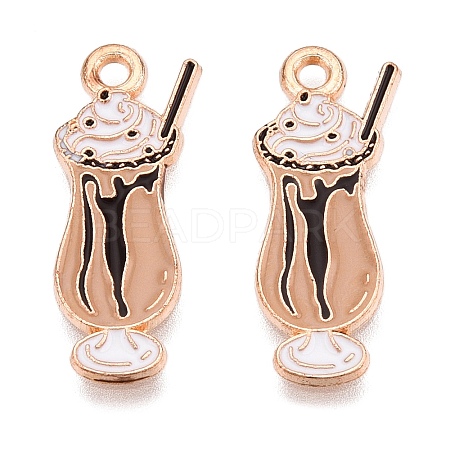 Alloy Enamel Pendants ENAM-T020-49-RS-1
