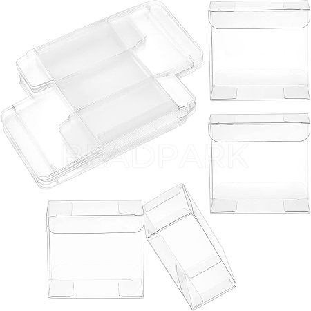 Transparent PVC Box Candy Treat Gift Box CON-WH0085-12-1