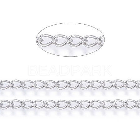 Brass Twisted Chains CHC-Q001-02P-NF-1