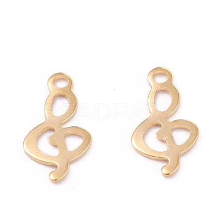 201 Stainless Steel Charms STAS-C017-24G-1
