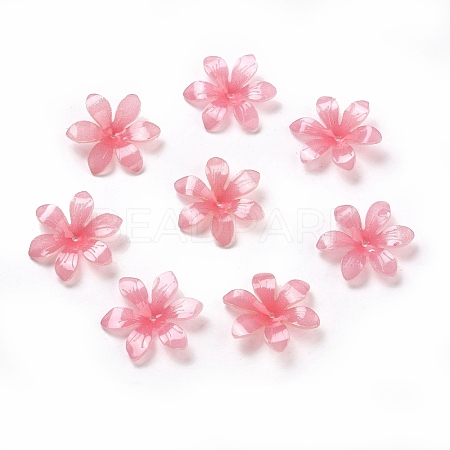 Acrylic Bead Caps SACR-E002-01-1