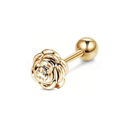 Rose 316L Surgical Stainless Steel Cartilage Earrings for Women Men WGCE133-12-1