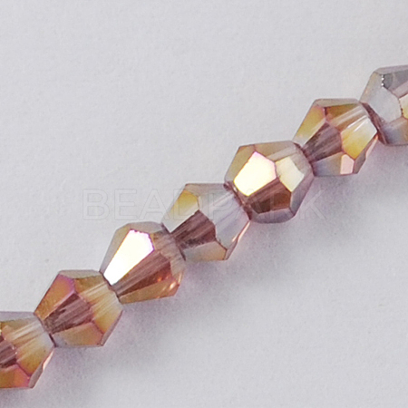 Glass Beads Strands LS-EGLA-S056-3mm-01-1