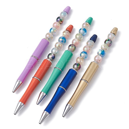 Plastic Beadable Pens AJEW-PE0023-1