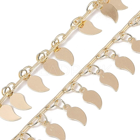 Handmade Brass Sliced Mango Chains CHC-Z001-21KCG-1