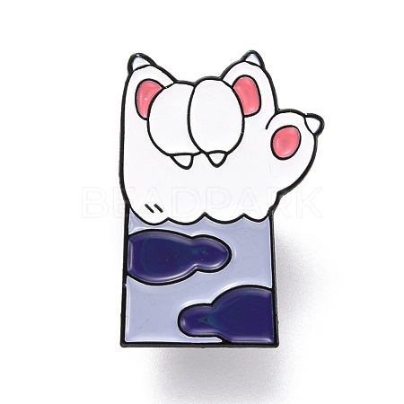 Plam for I Love U Enamel Pin JEWB-O005-J03-1