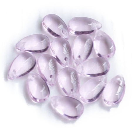 Transpaarent Glass Beads GLAA-WH0001-02A-24-1