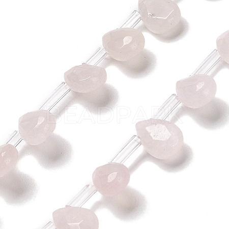 Natural Rose Quartz Beads Strands G-Q167-A05-02-1