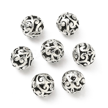 Alloy Filigree Beads X-PALLOY-L118-04-1