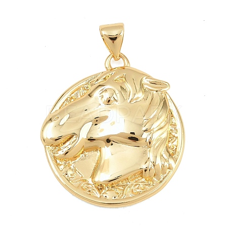 Brass Pendants KK-I453-02G-02-1