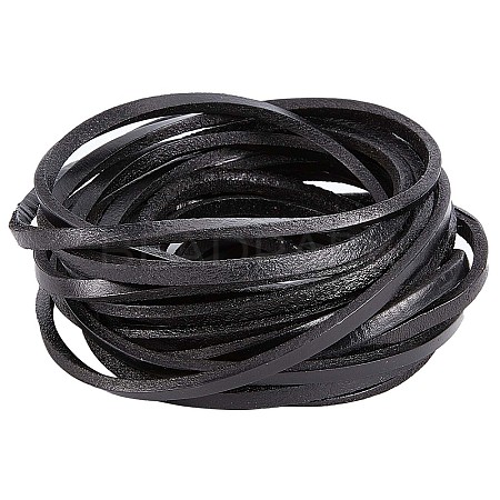 Flat Cowhide Leather Cord WL-GF0001-09D-01-1