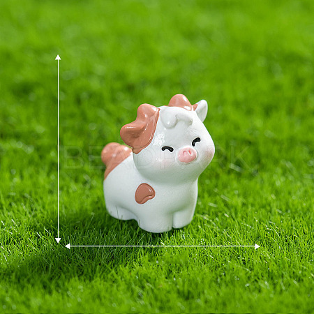 Resin Potted Plant & Animals Mini Model PW-WG442D2-11-1