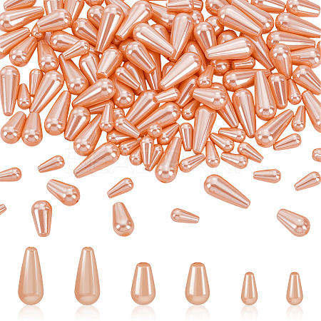 120Pcs 3 Styles ABS Plastic Imitation Pearl Beads FIND-GA0006-90-1