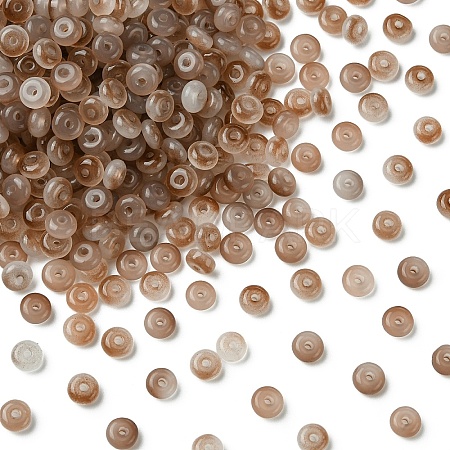 100G Baking Paint Imitation Jade Glass Beads DGLA-YW0001-54F-1