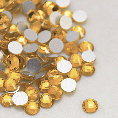 Glass Flat Back Rhinestone RGLA-C002-SS16-226-1