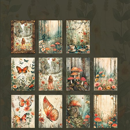 Fantasy Forest Series Scrapbook Paper Pad PW-WGCCA50-05-1