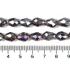 Transparent Electroplate Glass Beads Strands LS-EGLA-N013-T4mm-B27-4