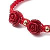 Nylon Cord Braided Bracelets for Women BJEW-JB11288-02-3