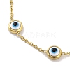 Ion Plating(IP) 304 Stainless Steel Chains Anklet AJEW-H148-11G-02-2