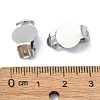 Tarnish Resistant 304 Stainless Steel Clip-on Earring Findings LS-STAS-Q318-05P-3