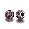 Thai Sterling Silver Plated 925 Sterling Silver European Beads OPDL-L017-008B-2