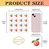 8Pcs Plastic Waterproof Self-Adhesive Picture Stickers DIY-WH0428-122-2