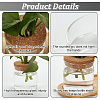 Column Glass Hydroponics Plants Pot Flower Bottle Tube Vase Set AJEW-WH0541-11A-4